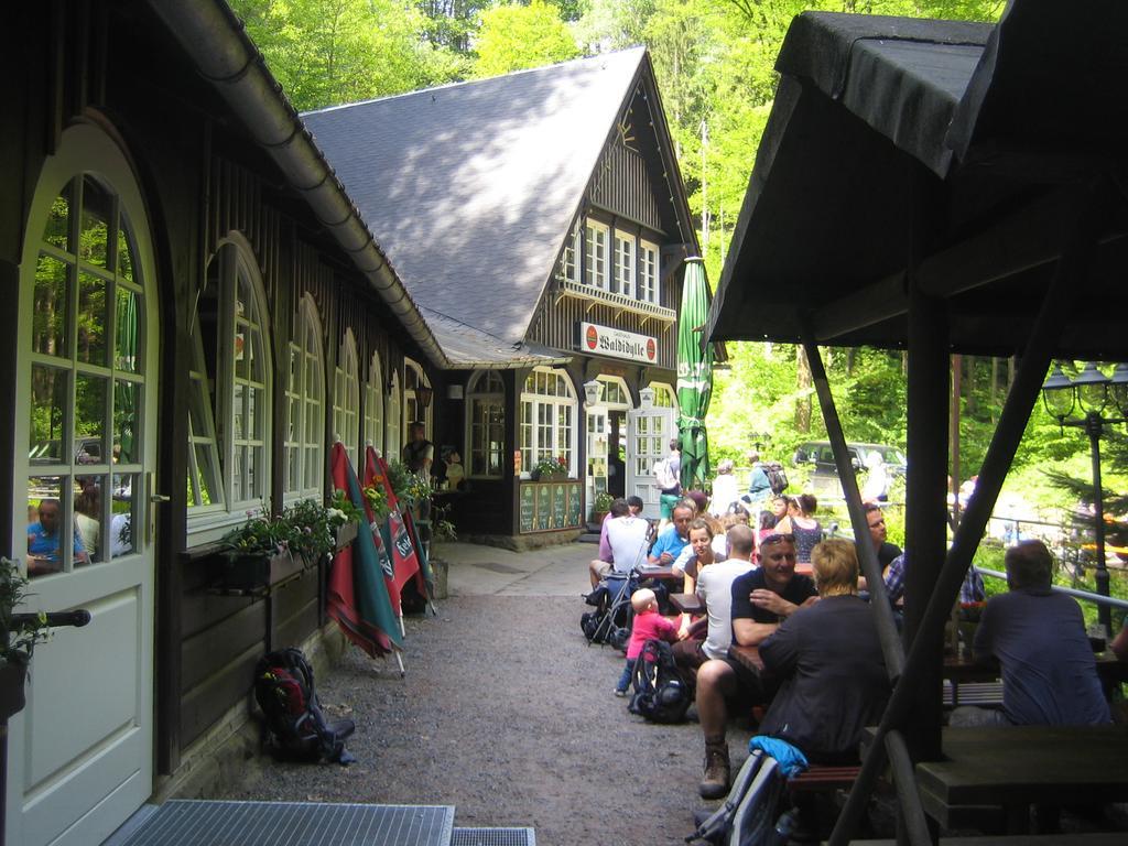 Apartment Schlafwandler Steinigtwolmsdorf Esterno foto