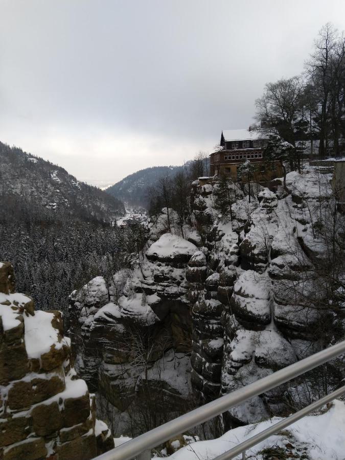 Apartment Schlafwandler Steinigtwolmsdorf Esterno foto